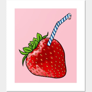 Strawberry Posters and Art